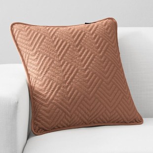 全棉抱枕沙发客厅45x45抱枕套不含芯纯棉靠枕套办公室靠垫套纯色