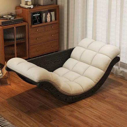 摇摇椅躺椅成人阳台午休摇椅家用客厅单人休闲椅懒人沙发躺卧摇椅