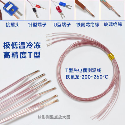 T型热电偶低温冷冻环境测温