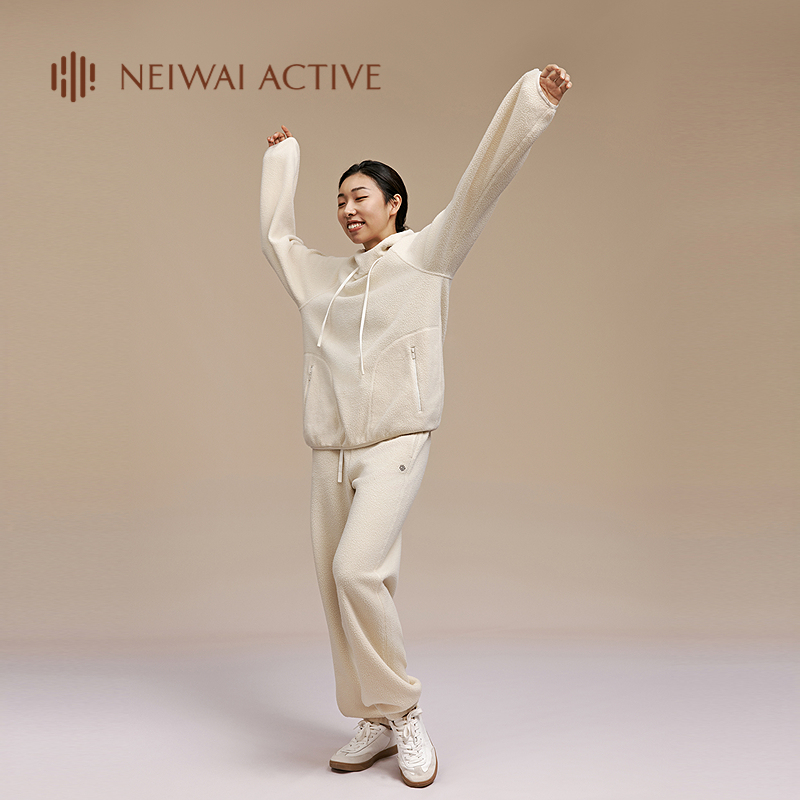 【商场同款】NEIWAI ACTIVE摇粒绒套头保暖卫衣秋冬NA251SO3401