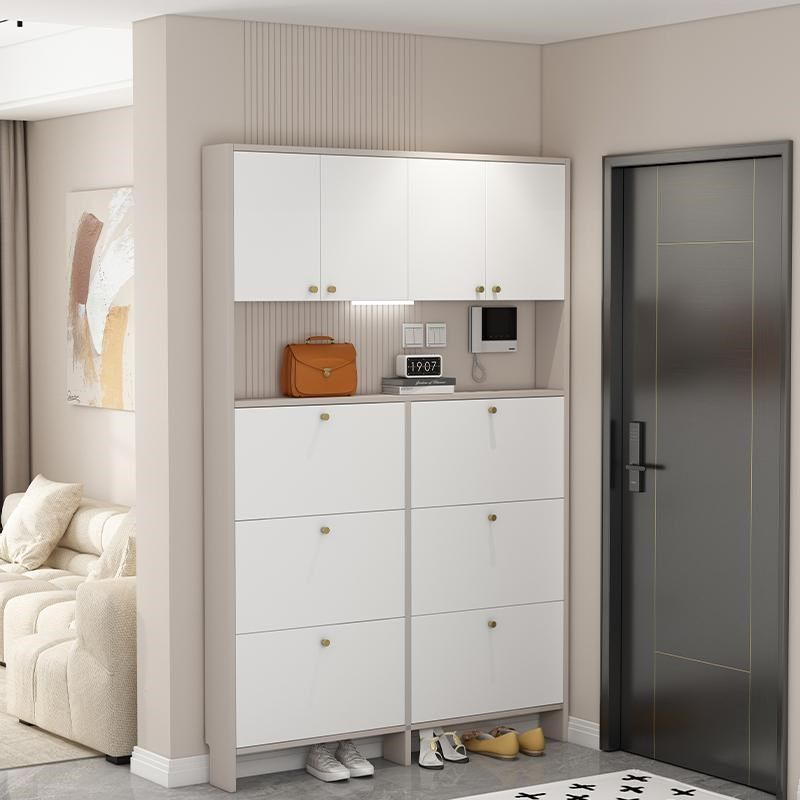 鞋柜实木超薄翻斗门口家用到顶玄关柜靠墙一体大容量高门厅储物柜,住宅家具,鞋柜,淘宝优惠券,粉丝福利购,淘宝优惠卷