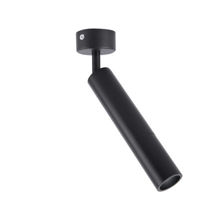 明装吸顶射灯可调角度轨道灯led长筒灯饭厅服装店背景墙cob导轨灯