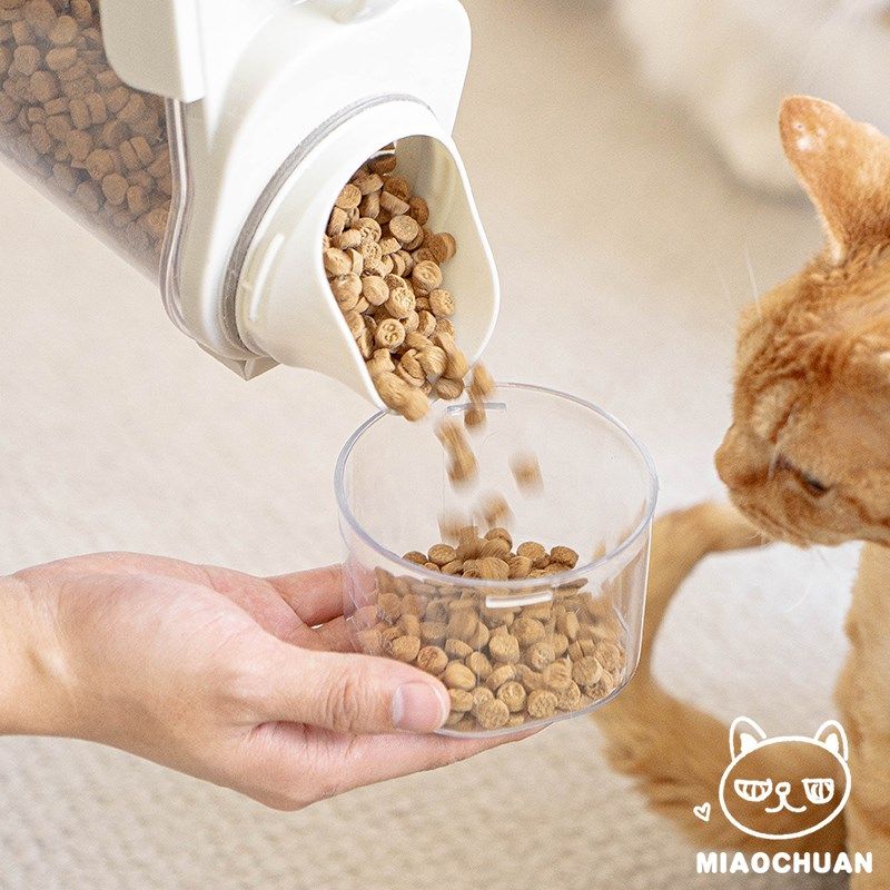 喵川铺子猫粮储存桶狗粮密封桶小型手提便携防潮猫粮罐储粮桶,宠物/宠物食品及用品,宠物储粮桶,淘宝优惠券,粉丝福利购,淘宝优惠卷