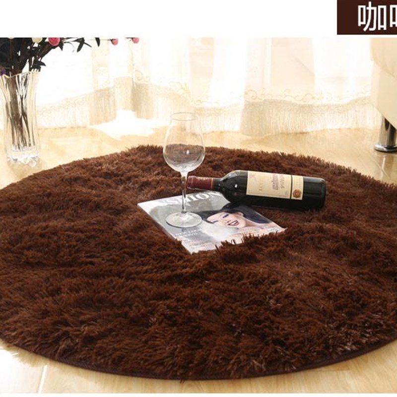 圆形服装店试衣镜白色地毯拍照网红装饰女装儿童模特橱窗道具专用