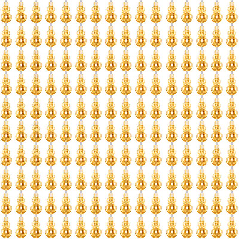 葫芦珠帘门帘家用卧室卫生间夏季防蚊蝇玄关帘装饰帘可定制