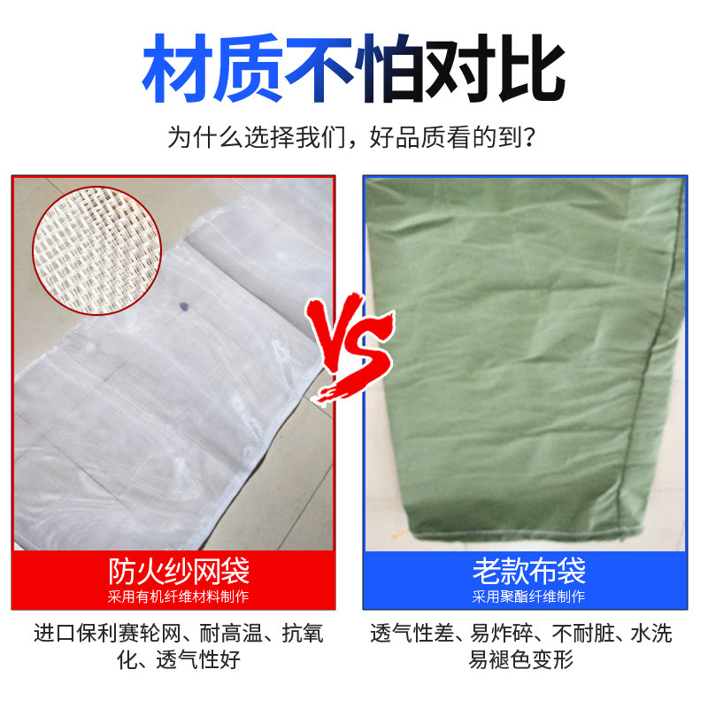 爆米花机皮桶老式皮篓子袋子专用网兜配件帆布袋接米花机放炮桶