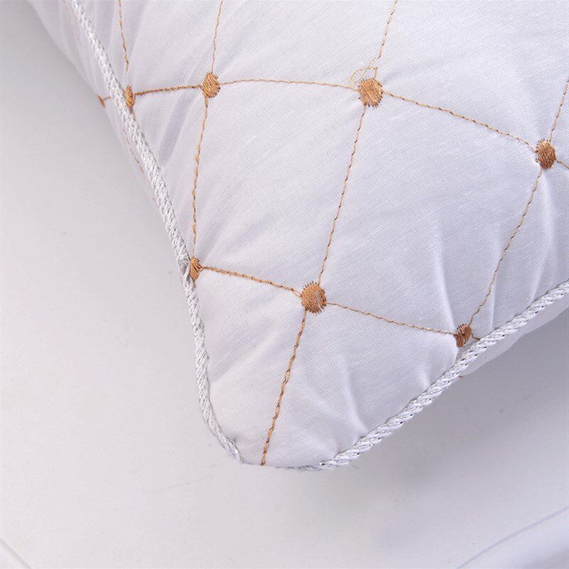 舒适透气枕心九孔枕芯 保健护颈椎枕头 高弹纤维枕有调节单人枕芯