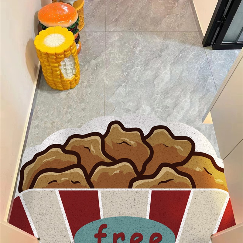 创意地垫入户门垫可裁剪丝圈刮泥蹭土户外门口入户门玄关防滑耐脏