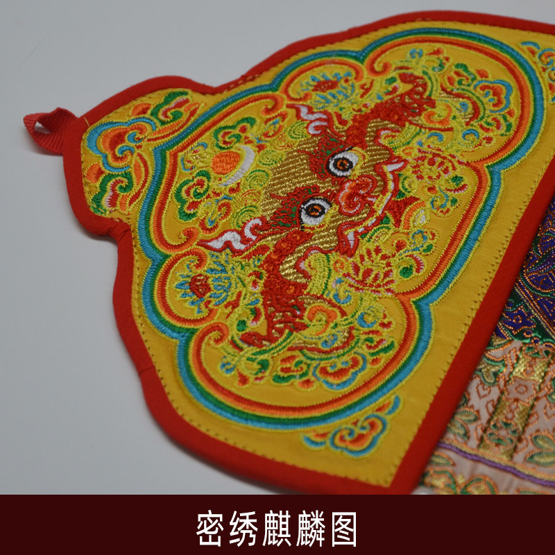 藏式格桑花牡丹花多款宽20小佛幡经堂寺院庙墙面柱子布艺挂饰经幡