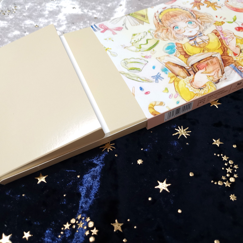 【杂物堆】订制水彩纸明信片礼盒装混棉300g细纹中粗入门练习简鲸