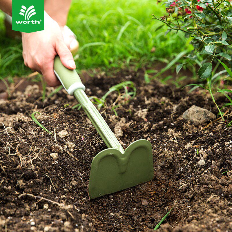 沃施小铲子爪子锄头种花种菜挖土除草松土赶海挖沙铁铲套装工具