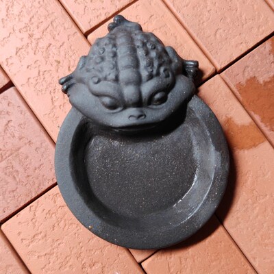 黄缘龟乌龟喂食盘半水龟陆龟喂食龟苗专用喂食器餐盘食台食盆
