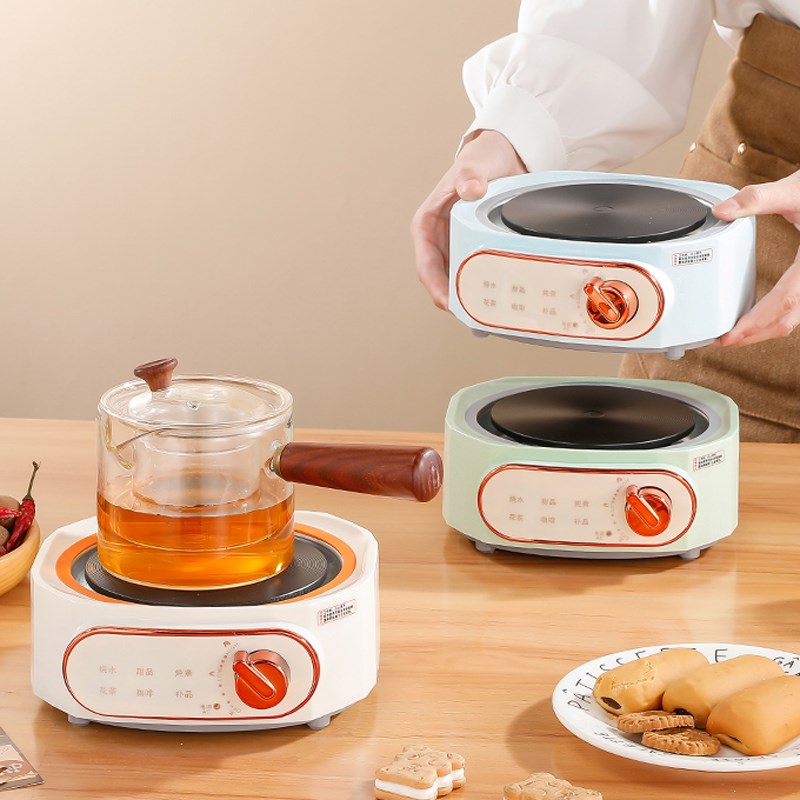 多功能玻璃烧水壶办公室静音花茶煮茶器家用小型保温养生壶电热炉