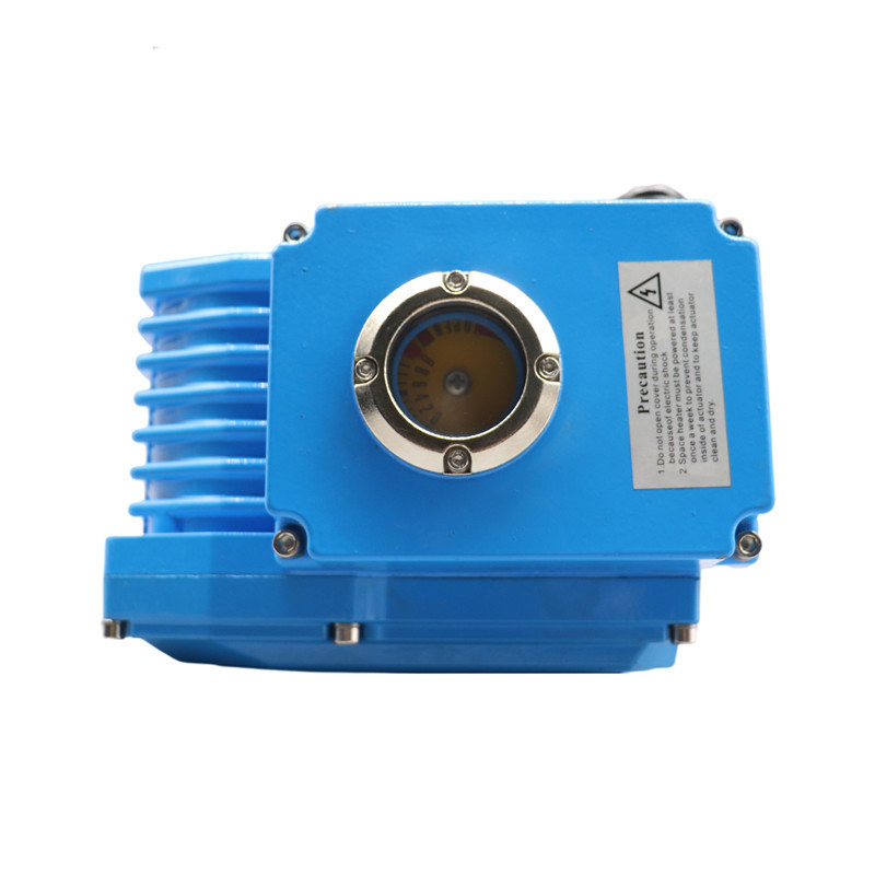 对夹式电动蝶阀 D971X电动开关阀门 电动软密封对夹蝶阀