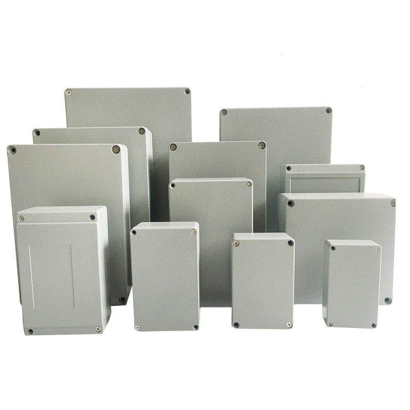 铸铝防水接线盒户外金属防水端子盒防爆接线盒铝制分线盒铸铝箱