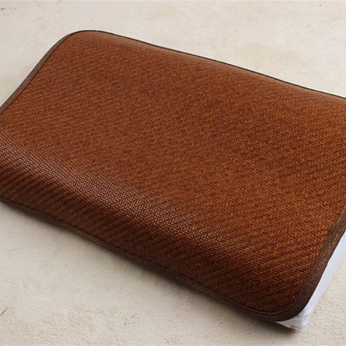 夏季藤枕席单个成人天然泰国乳胶儿童记忆枕片凉席枕头套一对拍2