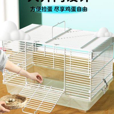 芦丁鸡笼子透气饲养箱育雏养殖箱花枝鼠小鸡笼子卢丁鸡的房子鸡笼