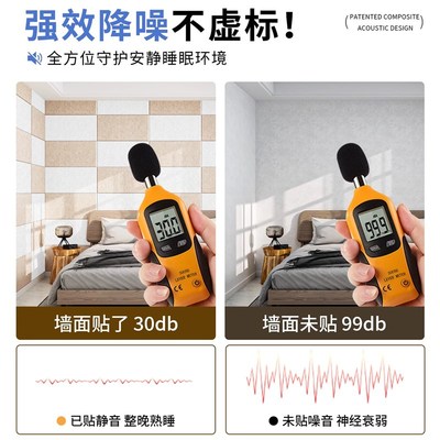 热销隔音板卧室墙面阻尼隔音毡窗户门贴吸音棉超强消音毛毡墙贴隔