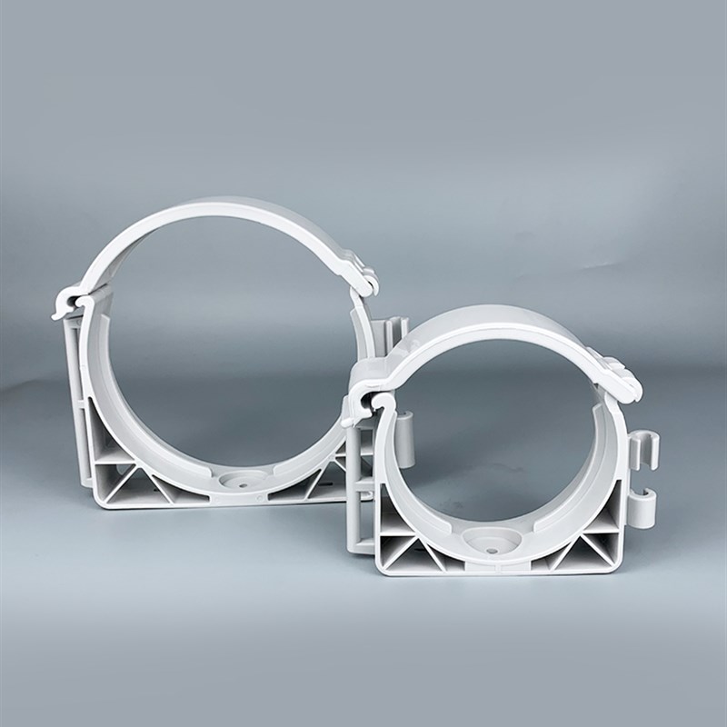 热销新风PE管卡抱卡吊卡固定卡U型卡排卡易扣拼接管道配件