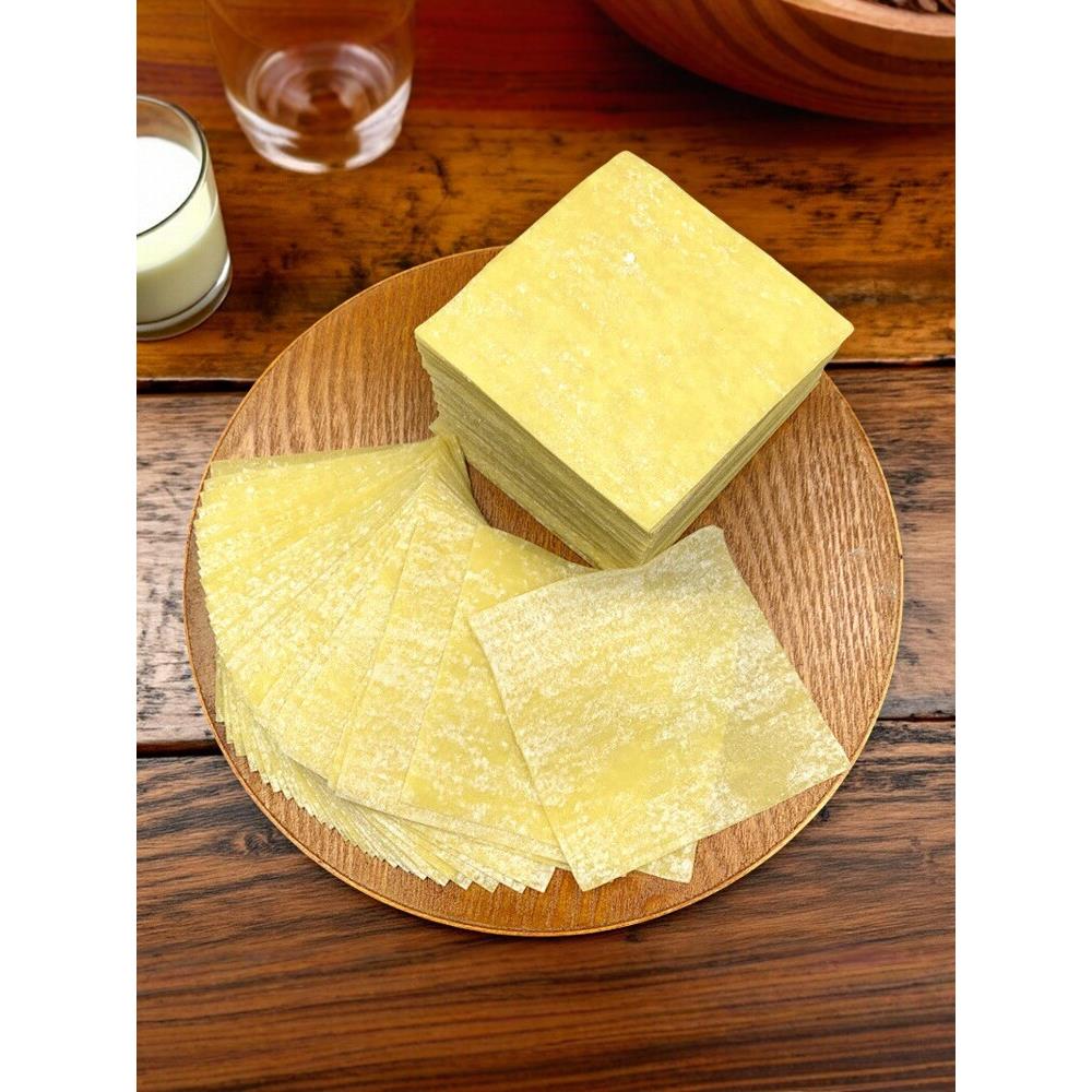 星之港全蛋云吞皮港式馄饨皮广东云吞皮薄云吞皮碱水云吞皮抄手皮