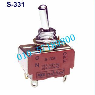 Nkk摇头开关S331日本进口拨动开关S-331 Nkk摇头开关