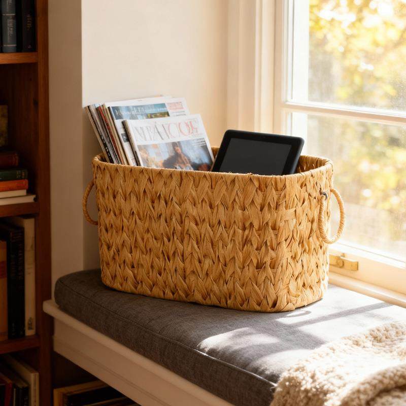 跨境收纳篮储物篮仿藤编收纳筐仿藤编桌面杂物储物筐置物筐防水,鲜花速递/花卉仿真/绿植园艺,割草机/草坪机,淘宝优惠券,粉丝福利购,淘宝优惠卷