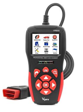 Vgate VR800 彩屏 读码卡 OBDII 汽车故障诊断仪支持多种语言原厂