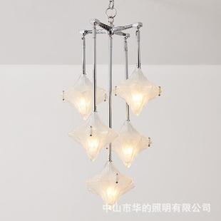 法式 玄关灯阳台吧台床头走廊过道美式 奶油风中古复吸顶小吊灯入户