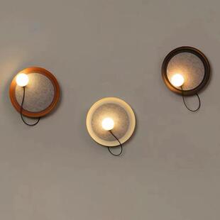 北欧现代简约壁灯卧室装饰过道客厅磁吸可调节创意设计师床头吊灯