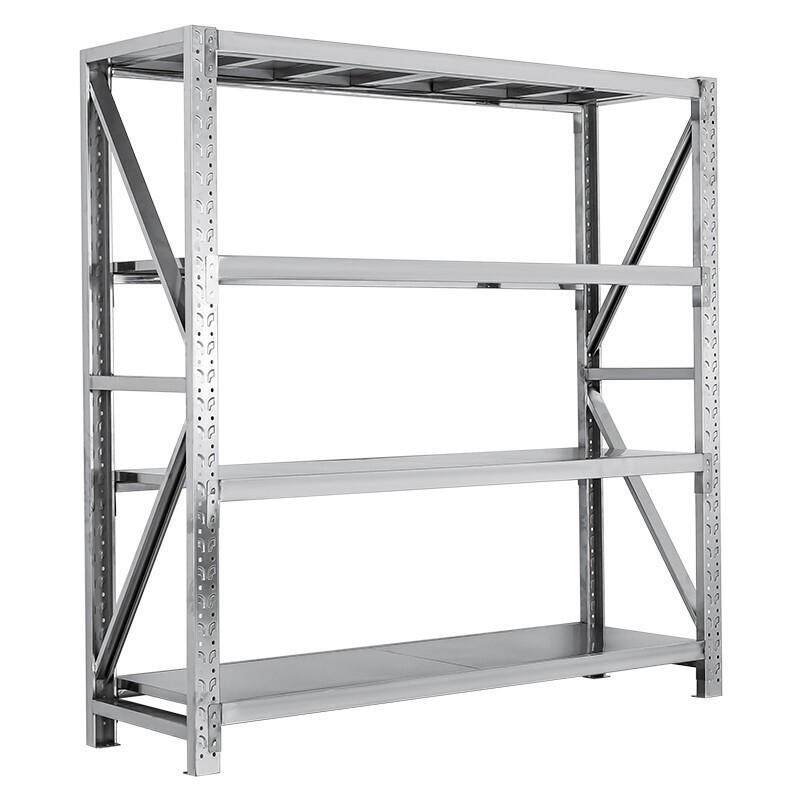 赫德世嘉304不锈钢货架商用多层重型置物架冷仓库仓储地下室储物