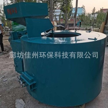 生物质侧翻废铝熔化炉易拉罐