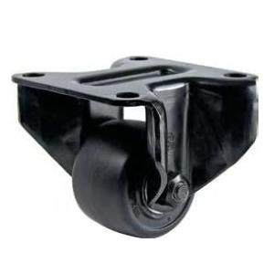 J-CRA06-D65-NM 怡合达2.5寸固定轮 表面电泳处理低重心轮