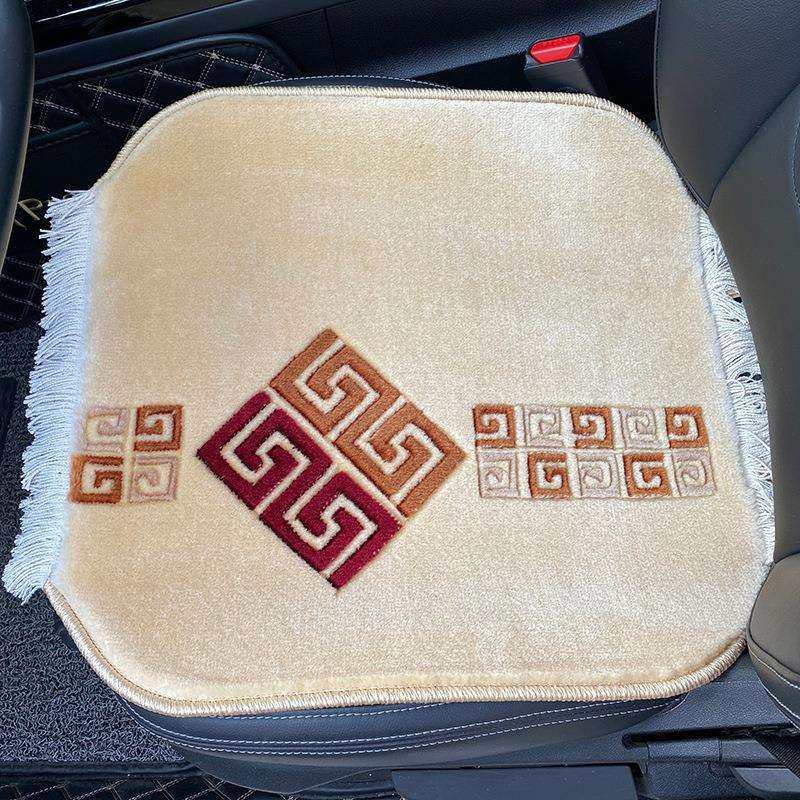 羊毛坐垫椅子货车轿车澳洲羊绒坐垫编织地毯五座冬季保暖透气养生