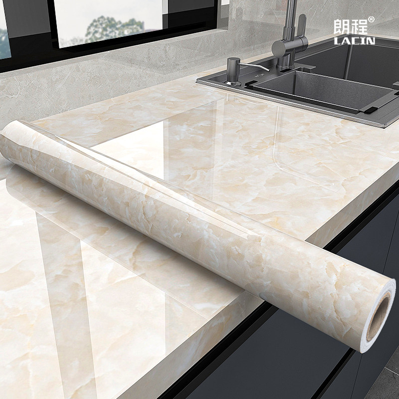 厨房防油贴纸防水自粘墙贴灶台台面翻新瓷砖橱柜子加厚大理石贴膜,家居饰品,软装墙贴,淘宝优惠券,粉丝福利购,淘宝优惠卷