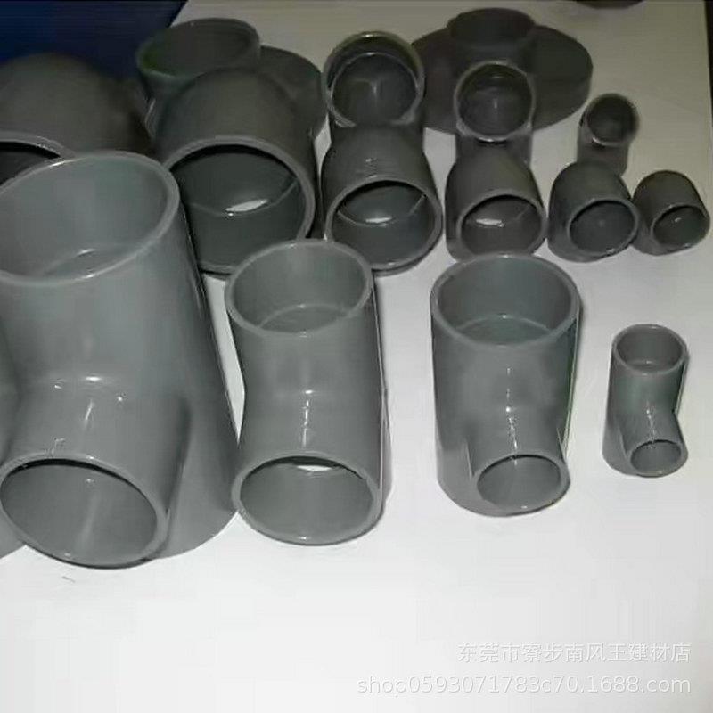 厂家PVC给水管农田灌溉管 UPVC排水管灰色低压农业浇地管