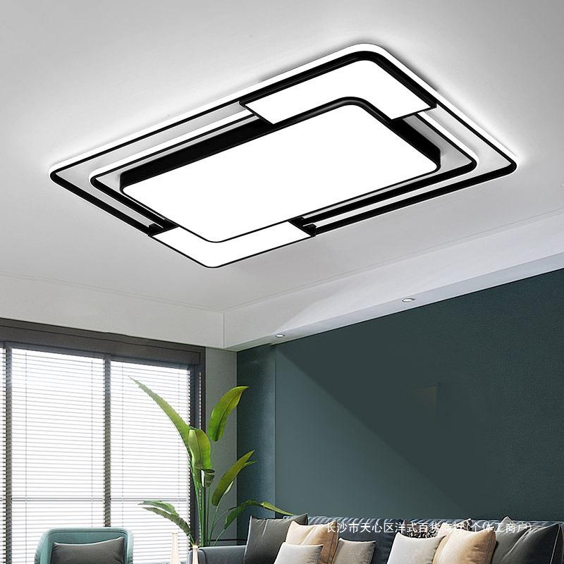 大厅吸顶灯饰客厅大灯主卧室吊灯具大全现代简约大气中山2025新款