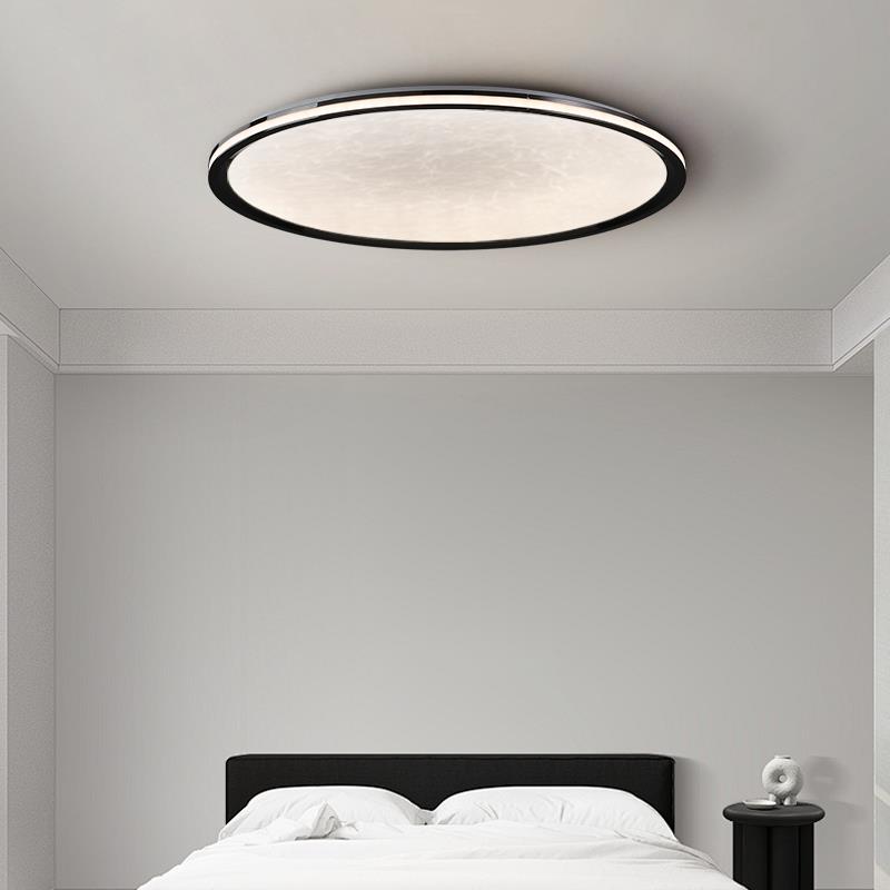 云雾卧室吸顶灯现代简约轻奢感2025新云海云丝房间主卧灯