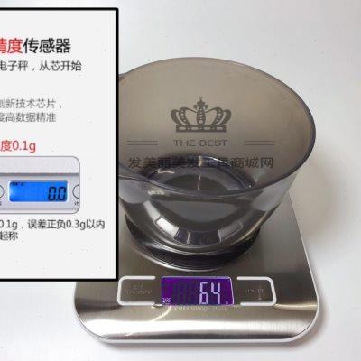 电子称厨房烘焙电子秤迷你家用0.1g精准台秤发廊美发电子称染膏秤