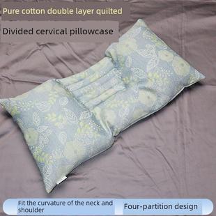 蝶形颈椎枕枕套医院睡眠圆柱圆枕头套个人护理颈椎枕套反弓反牵引