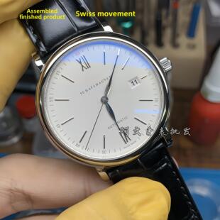 手表配件适用于配备瑞士Eta2824机芯盒2892机芯盒盖V7工厂不锈钢