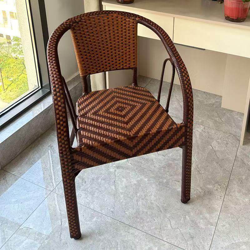 藤椅藤编庭院家俱凳子户外室内老人椅阳台靠背椅防嗮四季扶手藤椅,住宅家具,阳台椅,淘宝优惠券,粉丝福利购,淘宝优惠卷