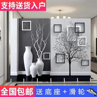 饰折屏 屏风隔断墙客厅折叠移动玄关简约现代卧室遮挡家用办公室装