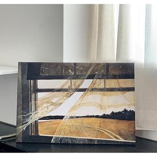 海风 安德鲁怀斯小众卧室挂画 画 客厅饭厅沙发背景墙装饰抽象艺