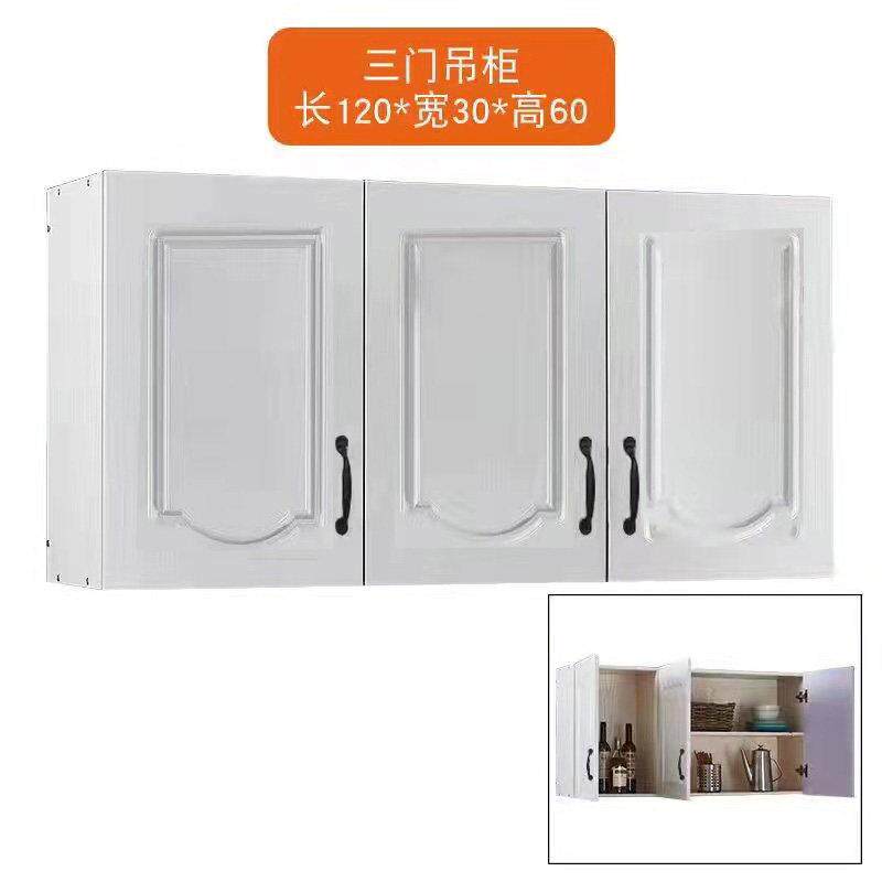吊柜简易组装经济型不锈钢橱柜租房用碗柜灶台柜水槽厨房橱柜简易
