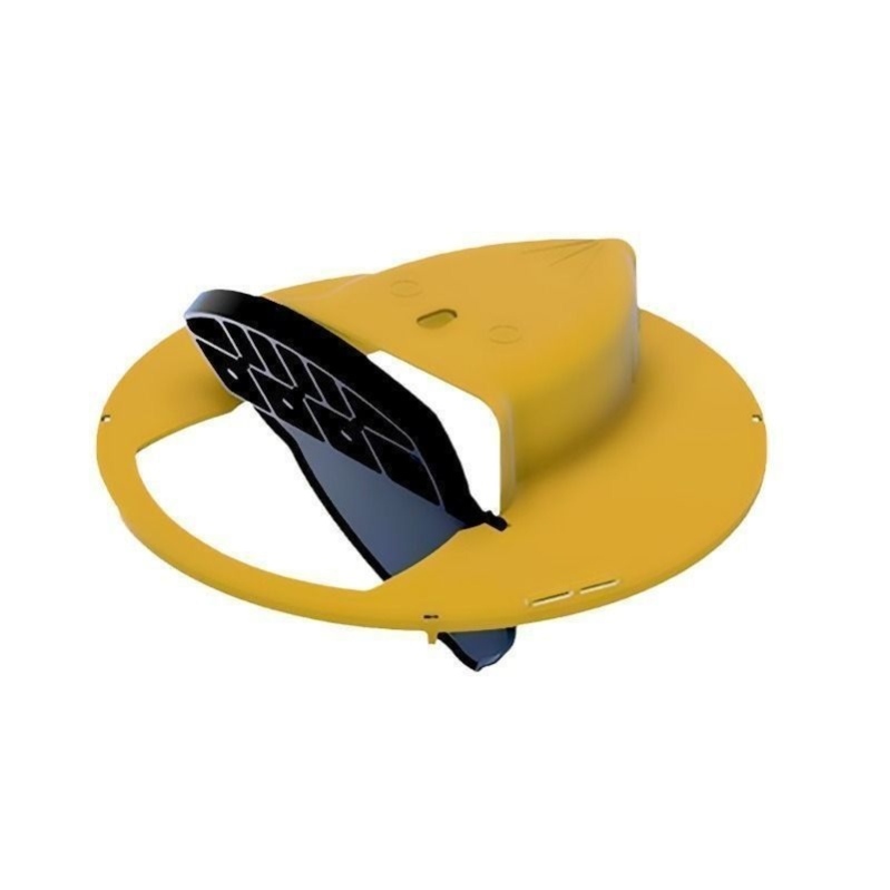 重复使用翻盖捕鼠器自动桶盖陷阱重置神器室内家用捉器灭鼠老鼠笼