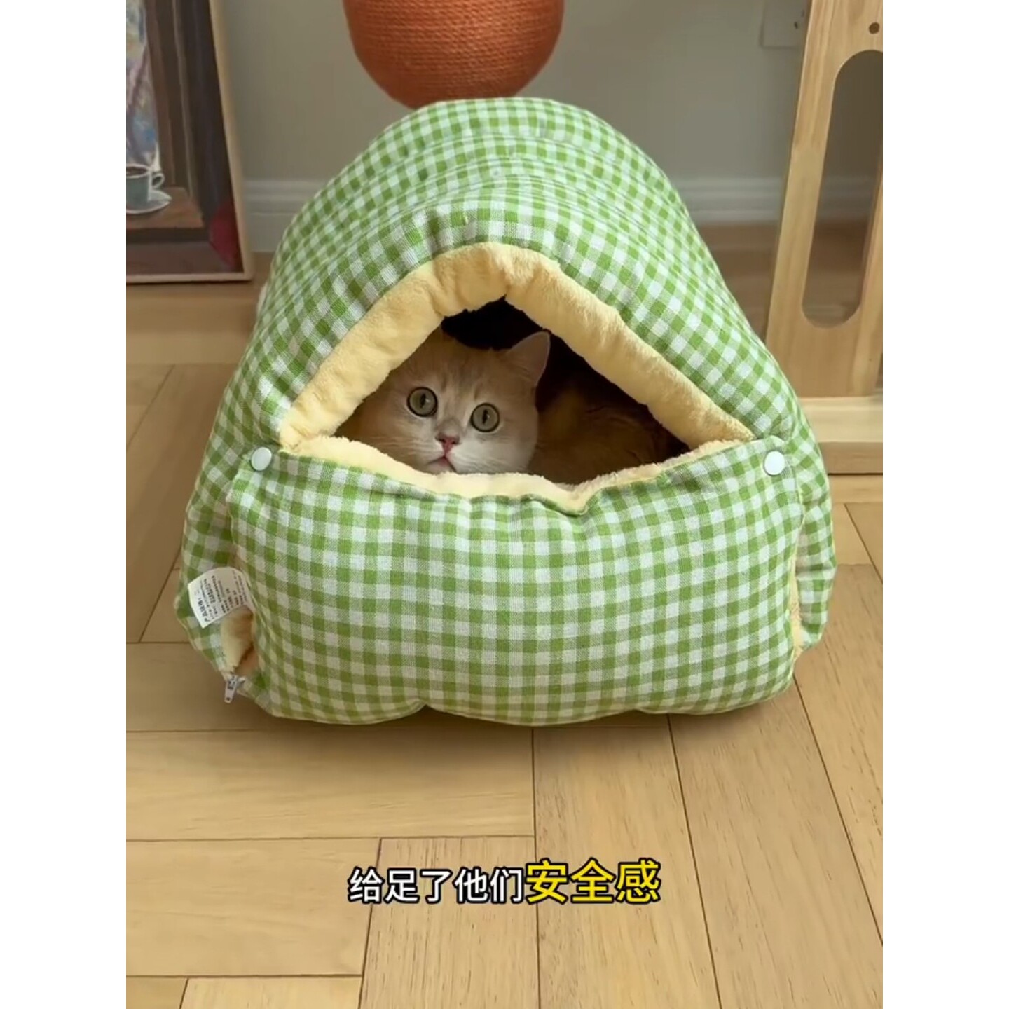 猫窝冬加厚封闭式猫床猫咪睡窝安全感躲避屋帐篷流浪猫户外睡觉窝