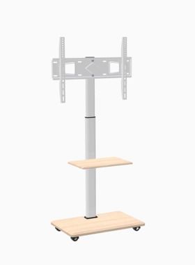 新款直销电视移动支架落地可推车架会议显示屏用跨境直销TV Stand