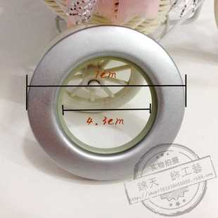 窗帘环纳米塑料消音 锦天 窗帘配件窗帘环罗马圈批8 直销 新款