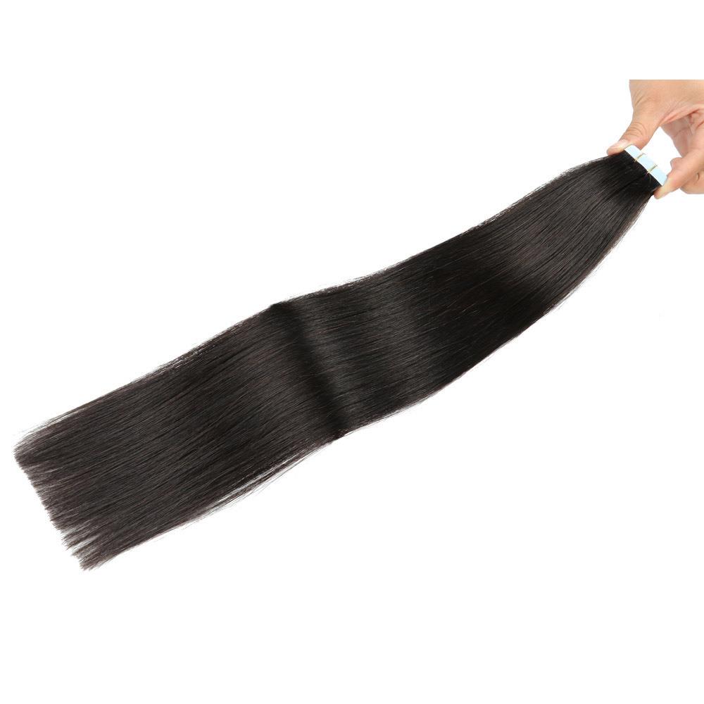 直销新款无痕接发真发发片自己接假发片直发片接发假发女接长发