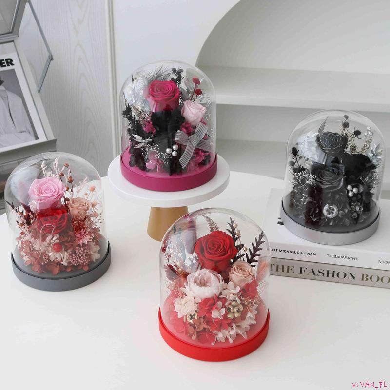 直销新款全国秒发源头生产摆件母亲节成品花玫瑰花520生日礼物永